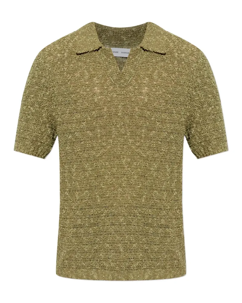Samsøe & Samsøe Kurzärmeliges T-Shirt - Grün Grün