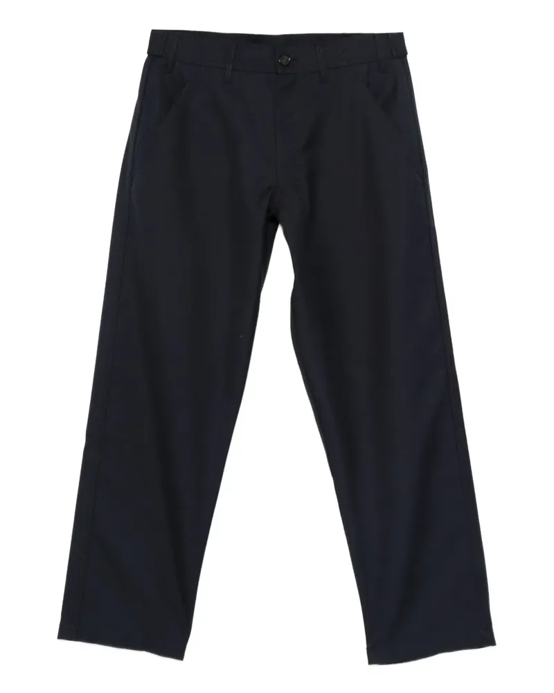 Comme des Garçons Klassische Twill-Hose - Blau Blau