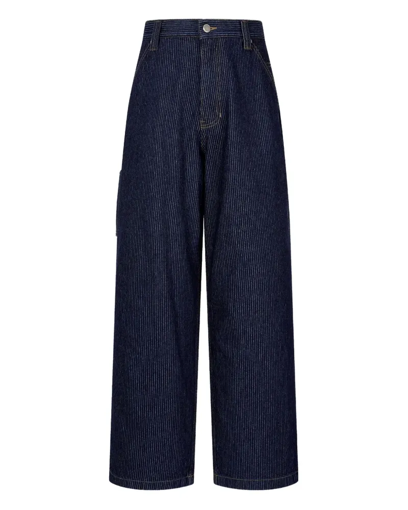STUDIO TOMBOY Gestreifte Jeans - Blau Blau