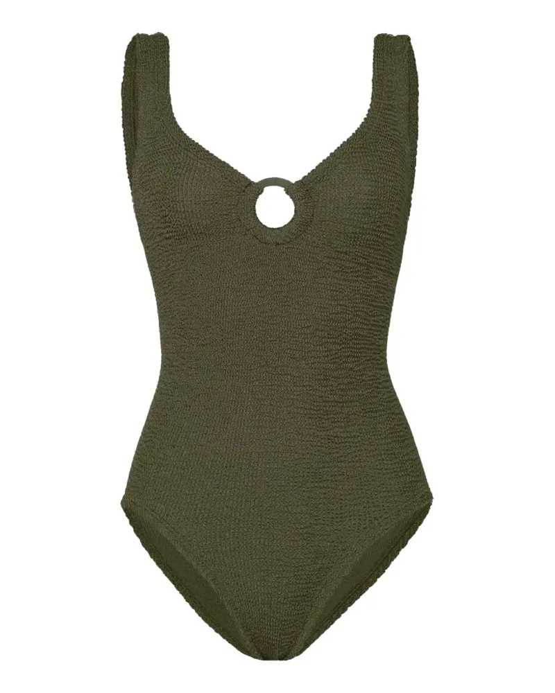 Hunza G Celine Badeanzug - Grün Grün