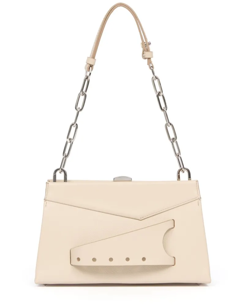 Maison Margiela Kleine Snatched Schultertasche - Schwarz Schwarz