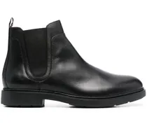 Chelsea-Boots mit runder Kappe - Schwarz