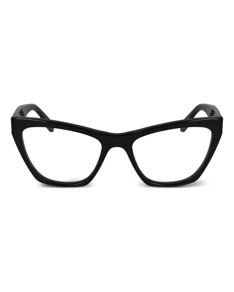 Karl Lagerfeld Brille im Cat-Eye-Design - Schwarz Schwarz