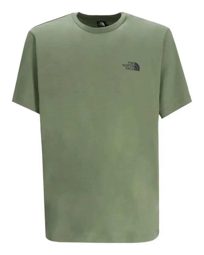 The North Face T-Shirt mit kleinem Logo - Grün Grün