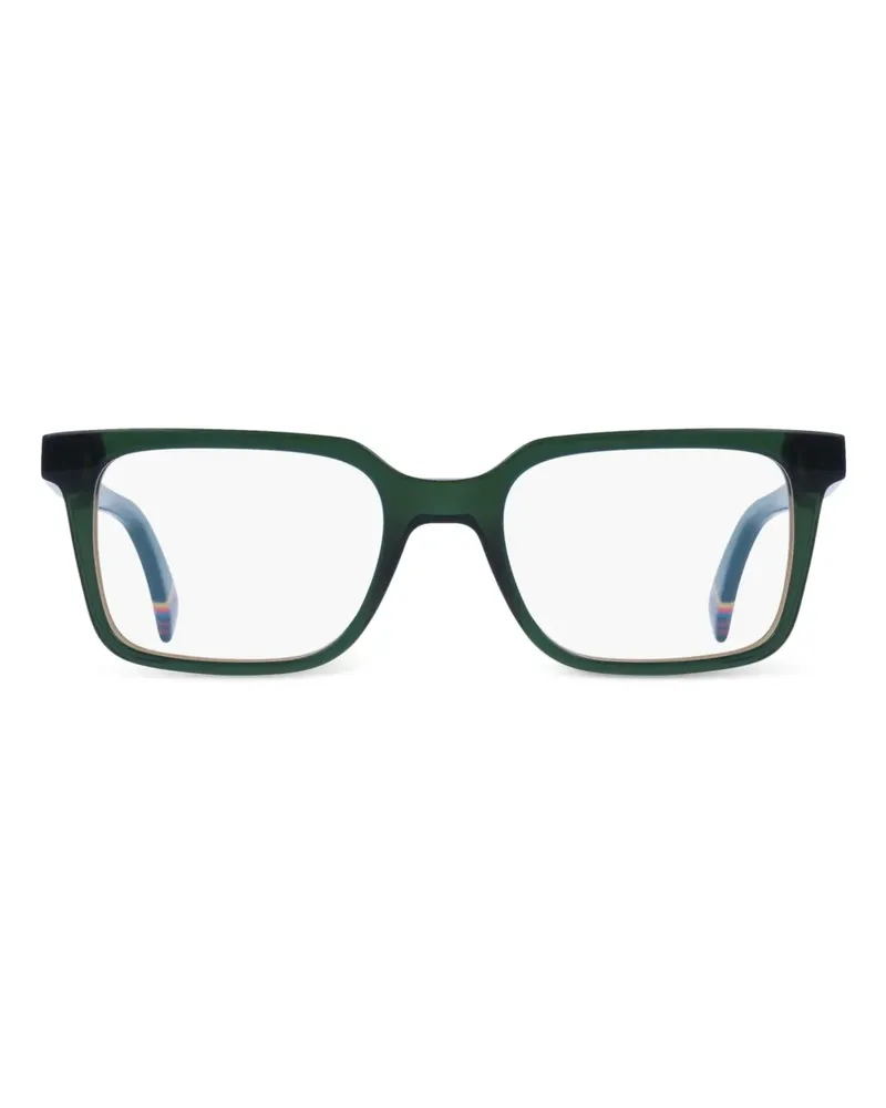 Paul Smith Brille mit eckigem Gestell - Grün Grün