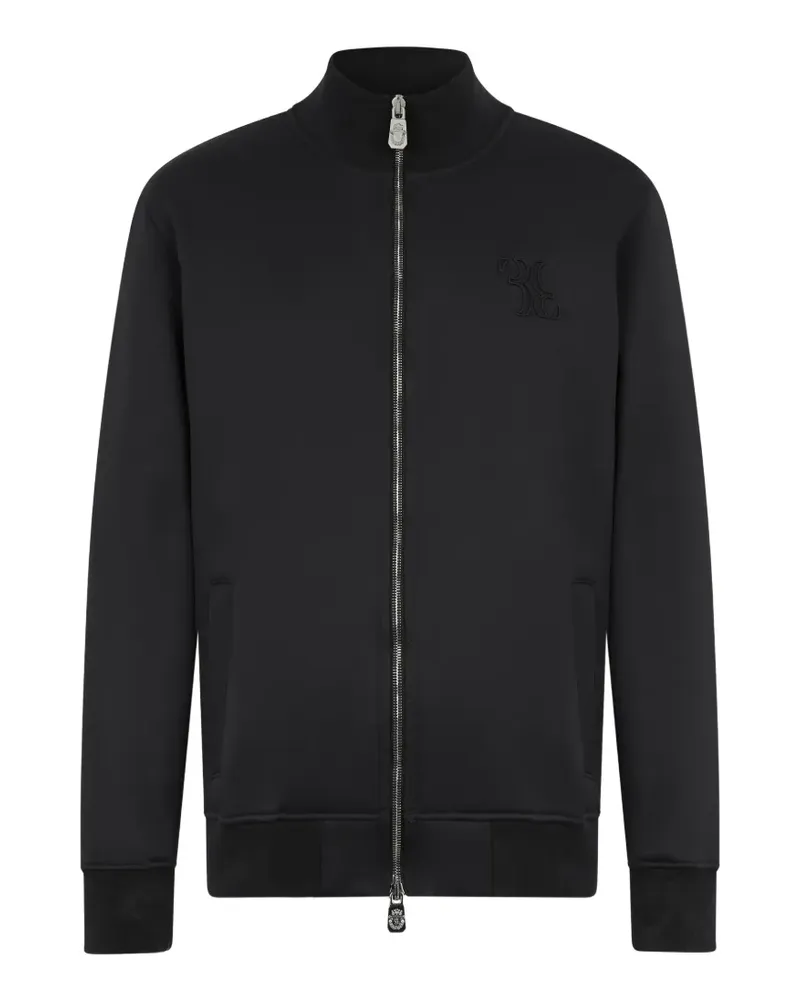 Billionaire Besticktes Sweatshirt mit Reißverschluss - Blau Blau