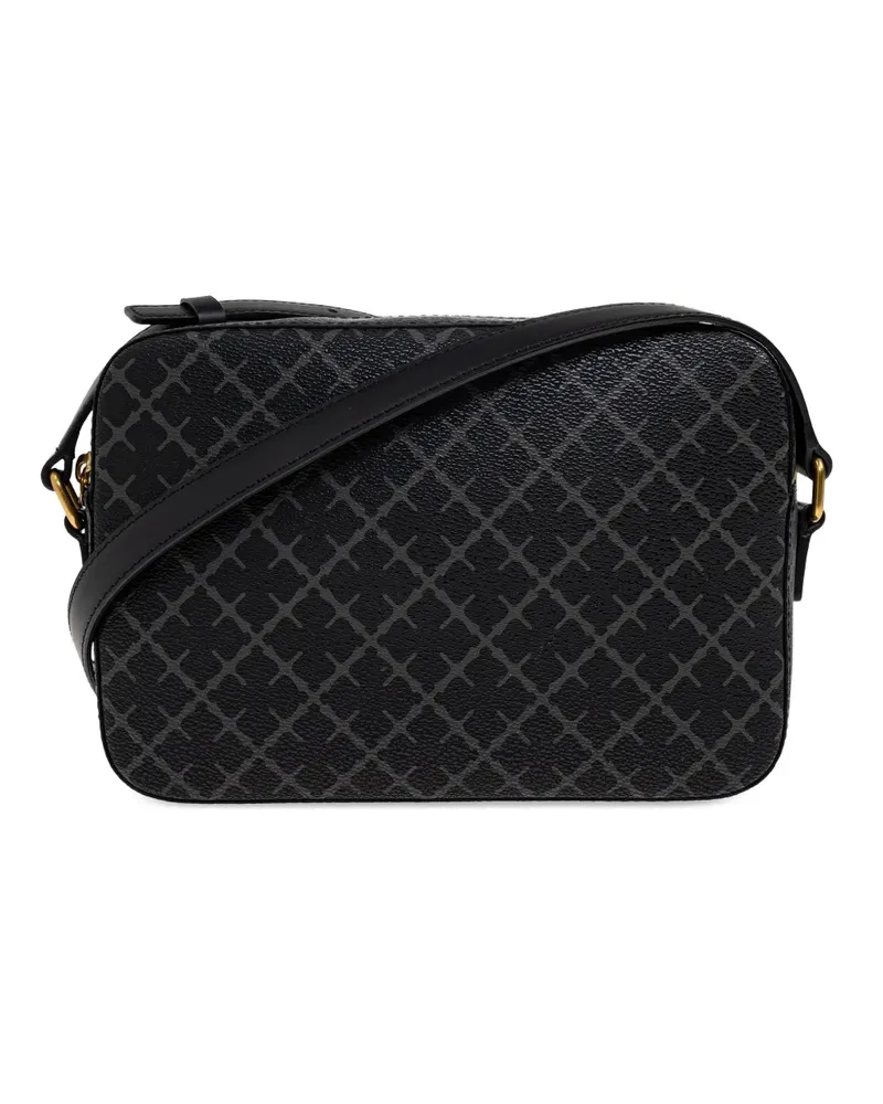 By Malene Birger Kleine Lolla Umhängetasche mit geometrischem Muster - Grau Grau