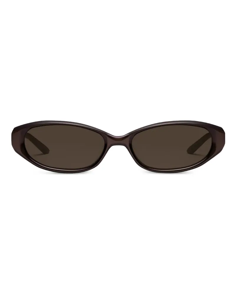 Gentle Monster Monica R11 Cat-Eye-Sonnenbrille - Braun Braun