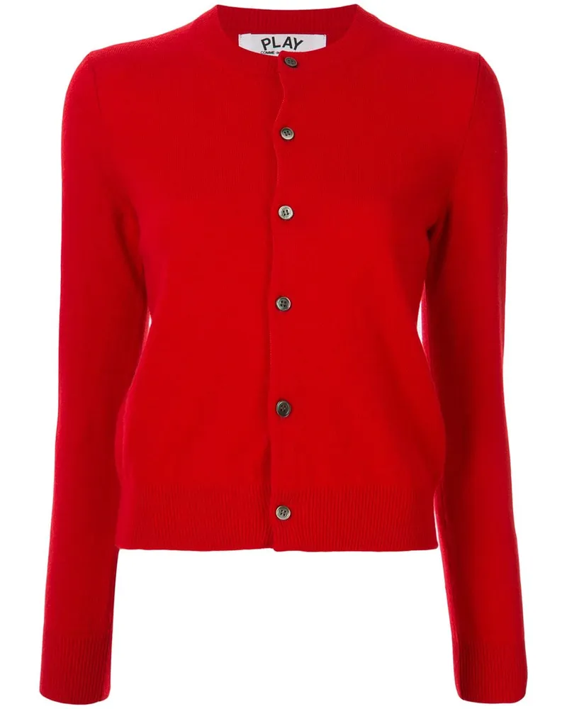 Comme des Garçons Cardigan mit Knöpfen - Rot Rot