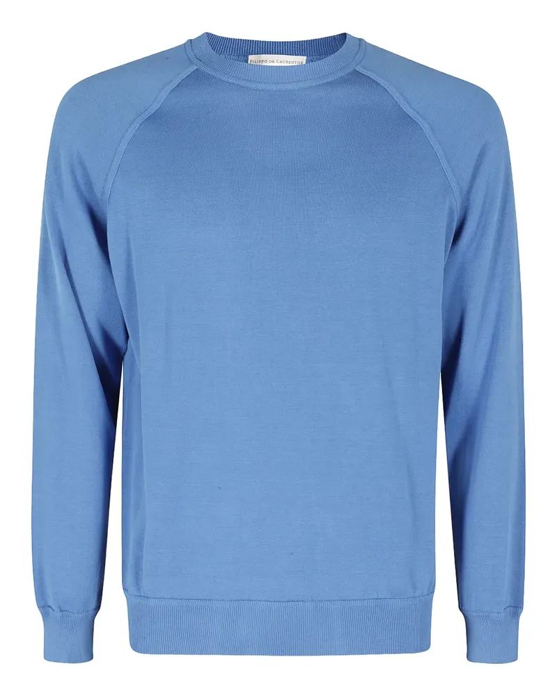 Filippo de Laurentiis Pullover mit Raglanärmeln - Blau Blau