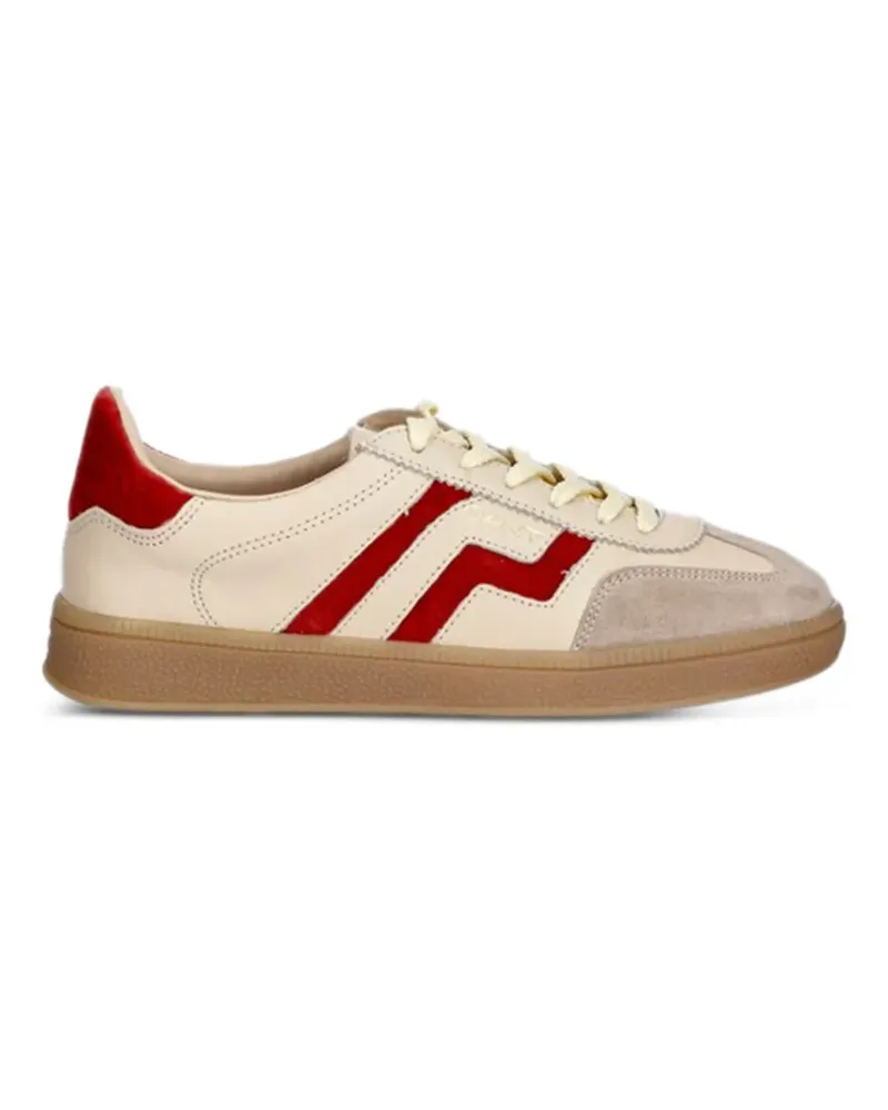 Gant Cuzima stripe-detail sneakers - Nude Nude