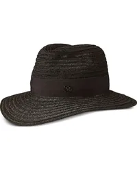 Maison Michel Henrietta Fedora aus Stroh Braun