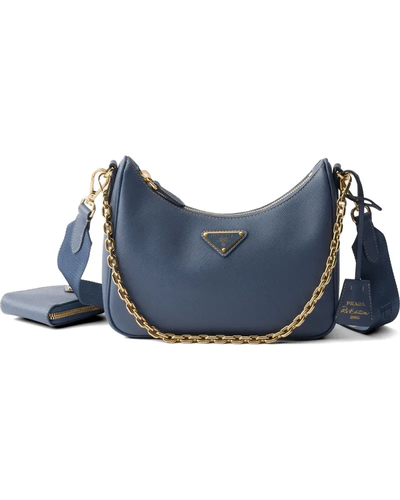 Prada Re-Edition 2005 Saffiano leather bag - Blau Blau