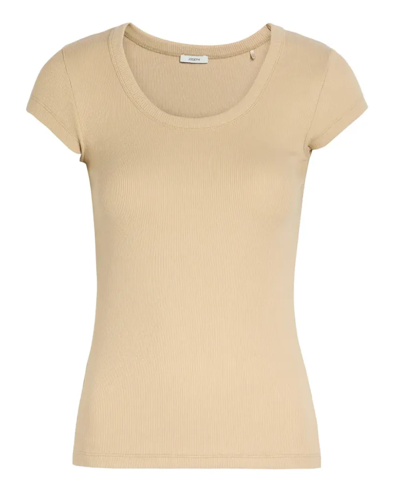 Joseph Geripptes T-Shirt - Nude Nude