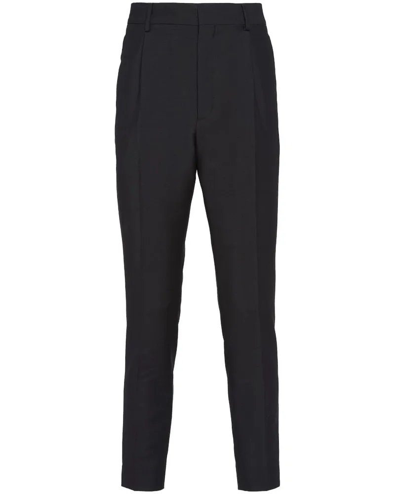 Prada Klassische Hose - Schwarz Schwarz