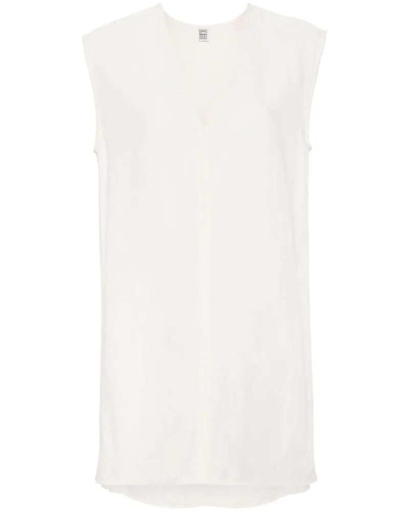 Totême Langes Trägershirt mit V-Ausschnitt - Nude Nude
