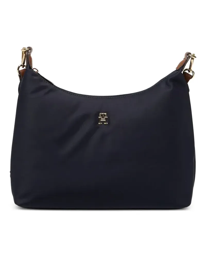 Tommy Hilfiger logo-plaque shoulder bag - Blau Blau