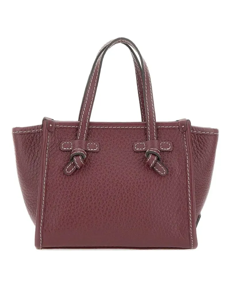 Gianni Chiarini Miss Marcella Mini-Tote Bag mit Knoten - Rot Rot
