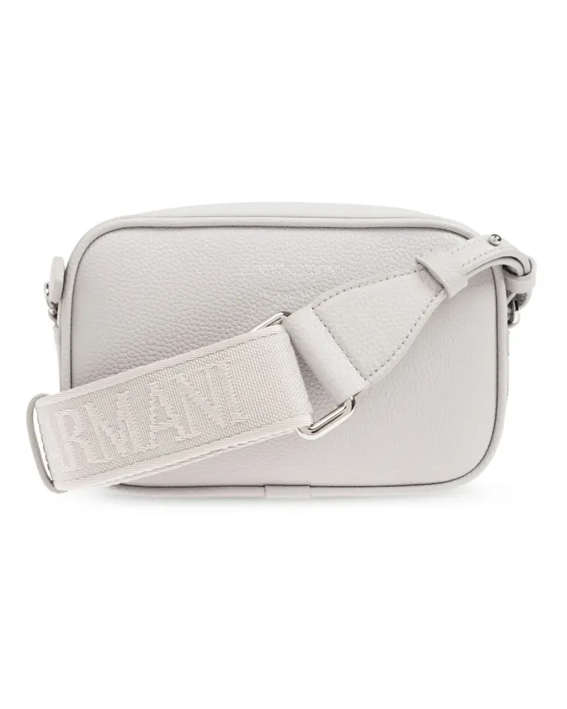 Emporio Armani Schultertasche mit Logo - Grau Grau
