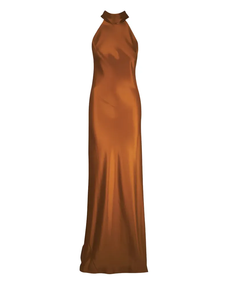 GALVAN Sienna Abendkleid - Braun Braun