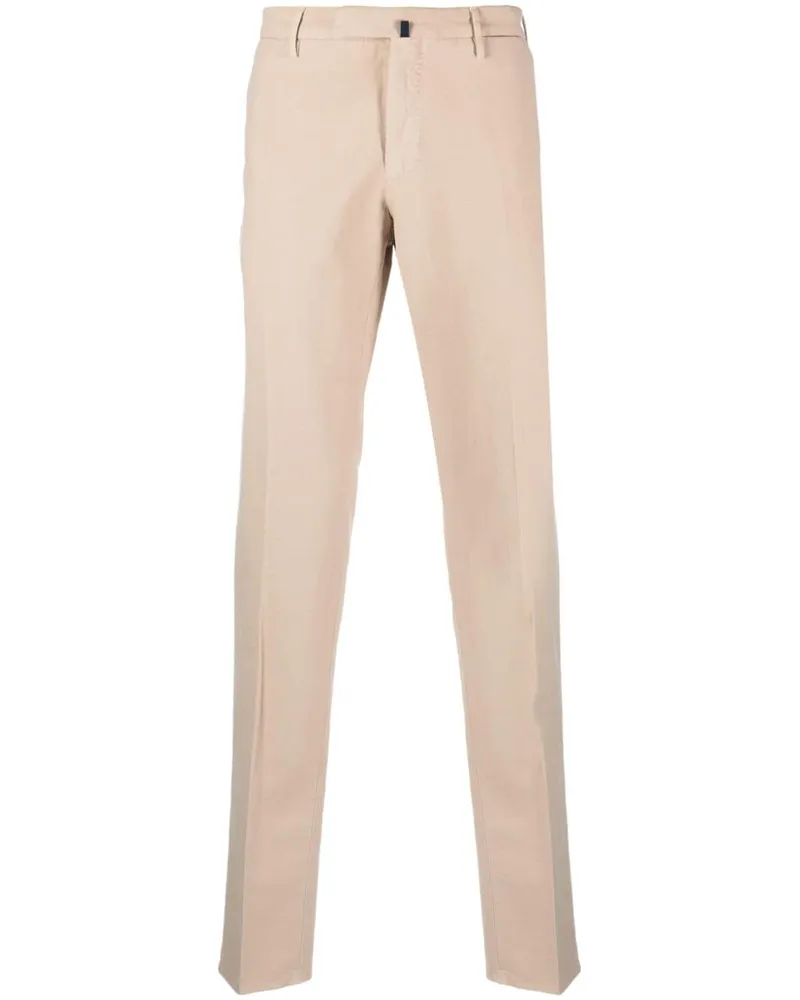 Incotex Chino mit Bundfalten - Nude Nude