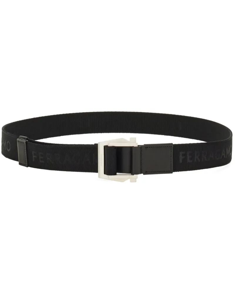 Ferragamo Gürtel mit Gancini-Schnalle - Schwarz Schwarz