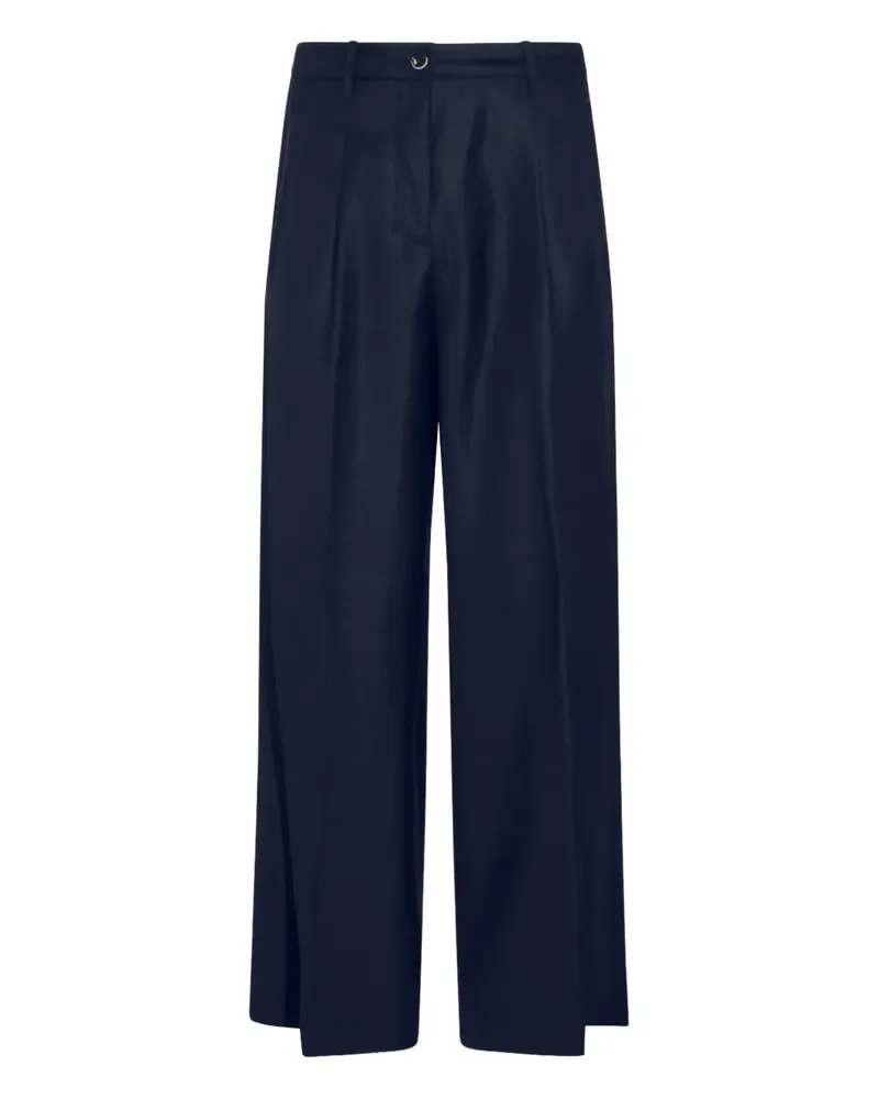 nine:inthe:morning Klassische Bundfaltenhose - Blau Blau
