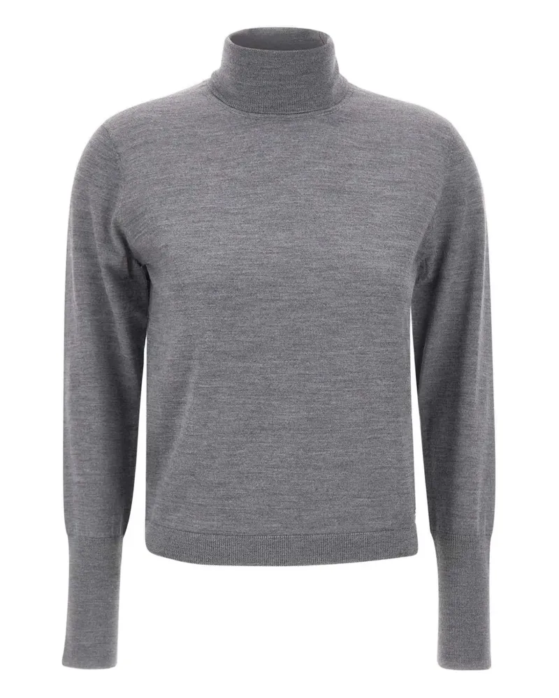 Kaos Pullover mit Rollkragen - Grau Grau
