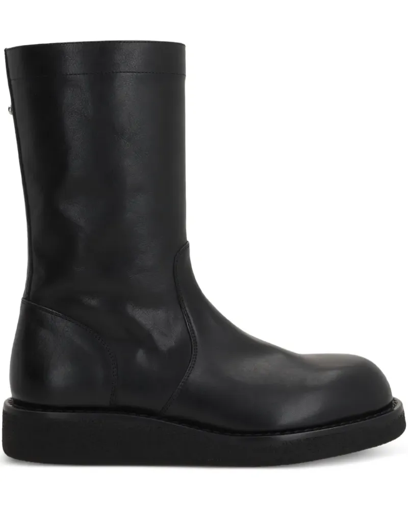 Ann Demeulemeester Kasi Stiefeletten mit seitlichem Reißverschluss - Schwarz Schwarz