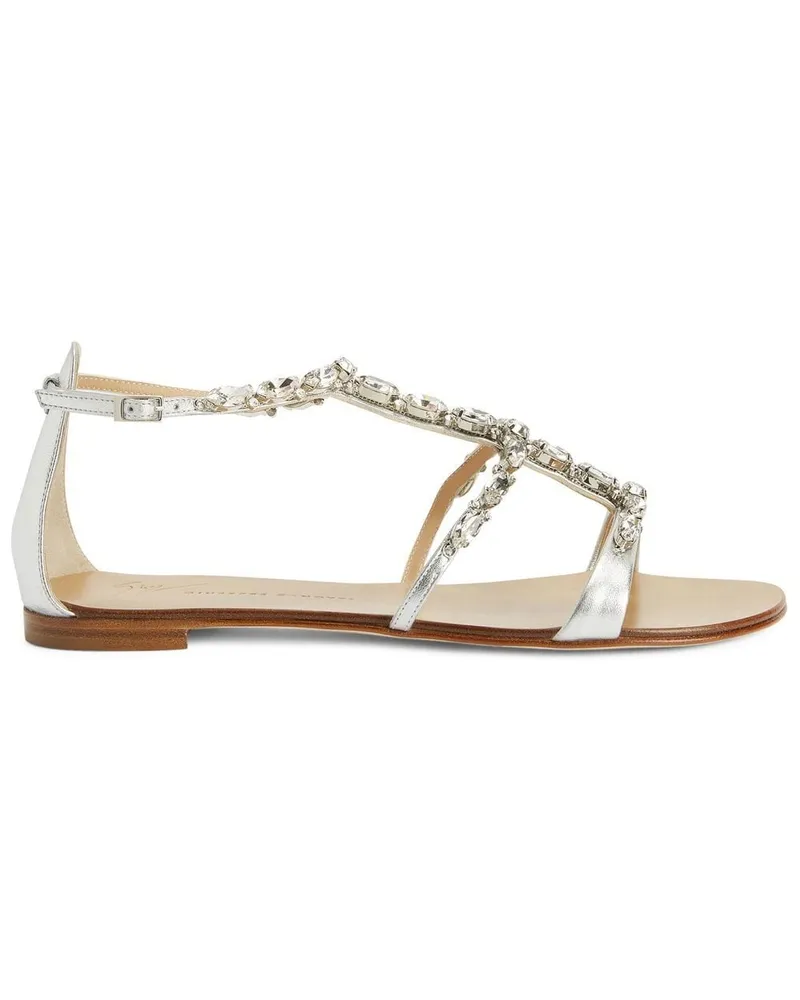 Giuseppe Zanotti Elba Sandalen - Silber Silber