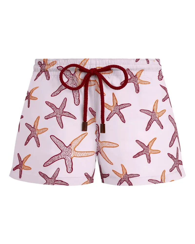 Vilebrequin starfish-print swim shorts - Rosa Rosa