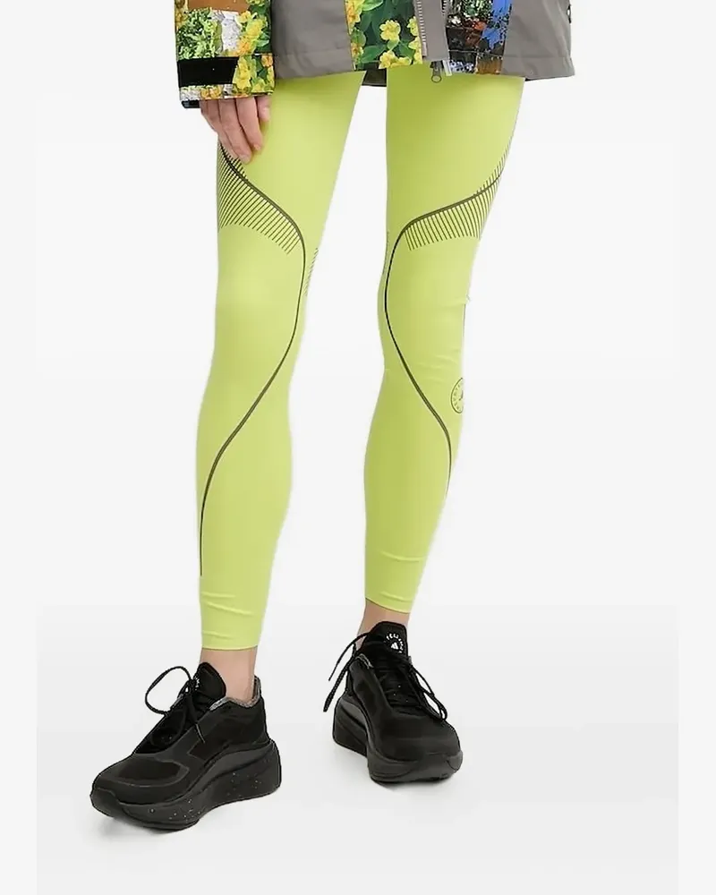 adidas Truepace Leggings mit Logo-Detail - Grün Grün