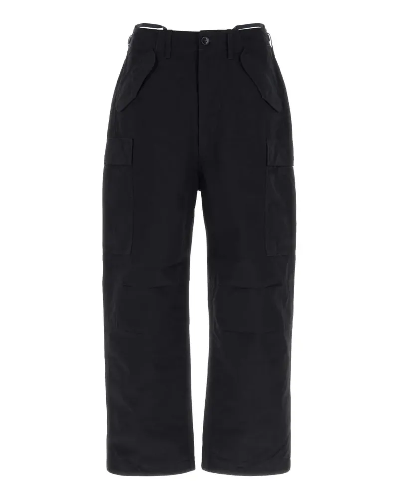 nanamica multi-pocket cargo pants - Schwarz Schwarz