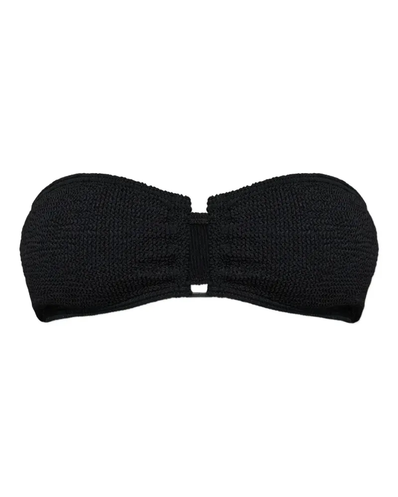 bond-eye Blake Bikinioberteil mit Struktur - Schwarz Schwarz