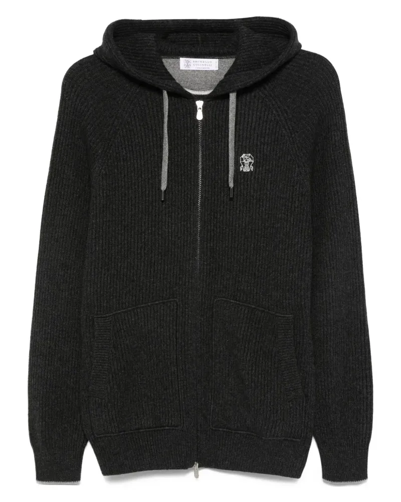 Brunello Cucinelli Cardigan aus Kaschmir - Grau Grau