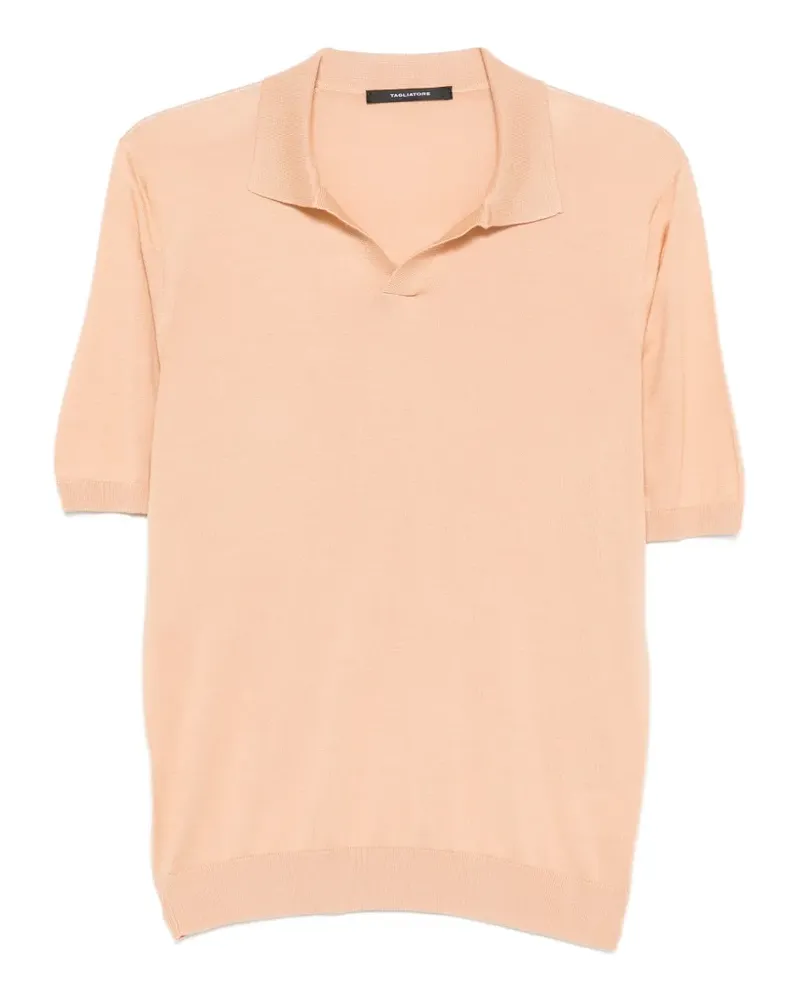 Tagliatore Hemd mit offenem Kragen - Nude Nude