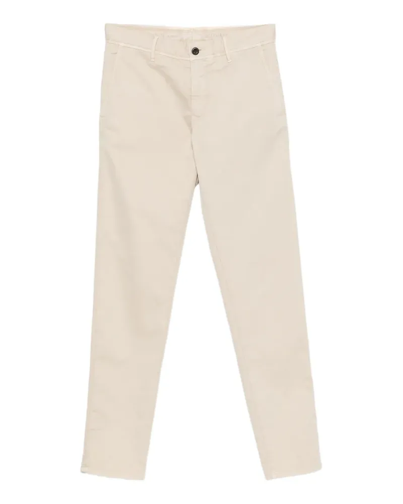 Incotex straight-leg chino trousers - Nude Nude