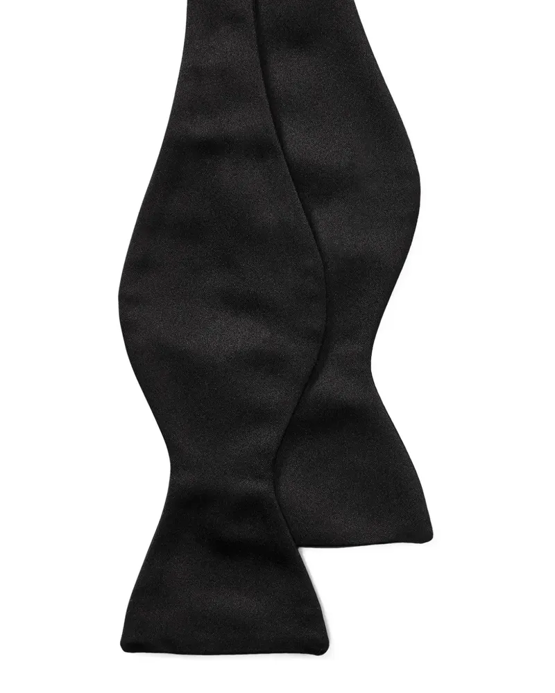 Ralph Lauren Fliege aus Satin - Schwarz Schwarz