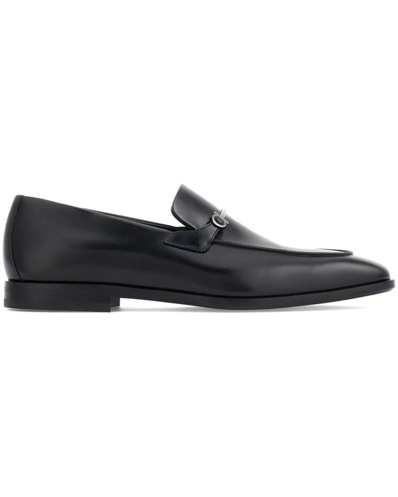 Ferragamo Mokassins mit Gancini-Anhänger - Schwarz Schwarz