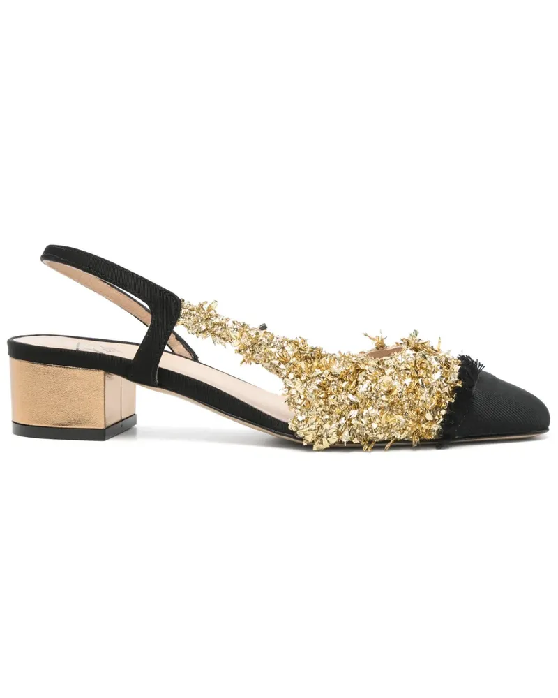 FESTA Milano Acanto Pumps 45mm - Schwarz Schwarz