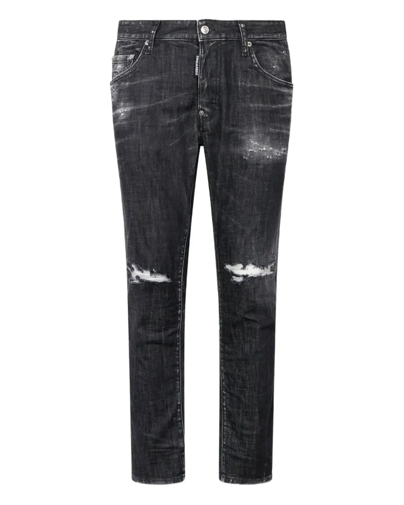 Dsquared2 Wash Skater Jeans - Grau Grau