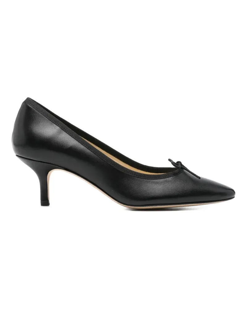 Repetto Cendrillon Pumps mit Schleife - Schwarz Schwarz