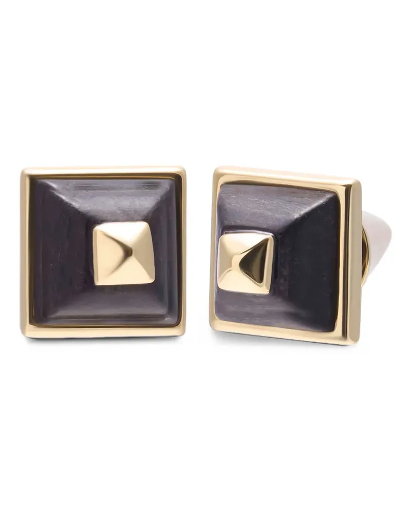 Eddie Borgo Sugarloaf Pyramid Ohrstecker - Gold Gold