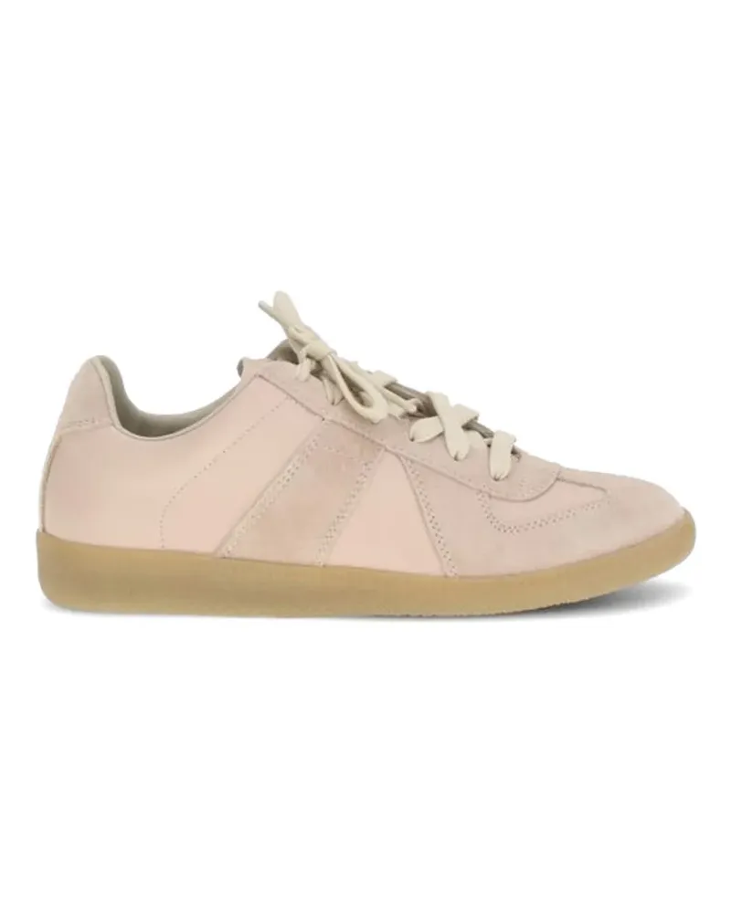 Maison Margiela Replica suede-panel sneakers - Rosa Rosa