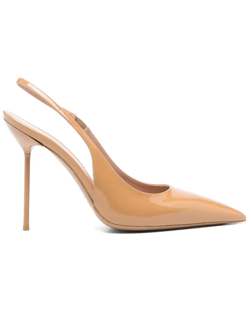 Paris Texas Lidia Slingback-Pumps 105mm - Nude Nude