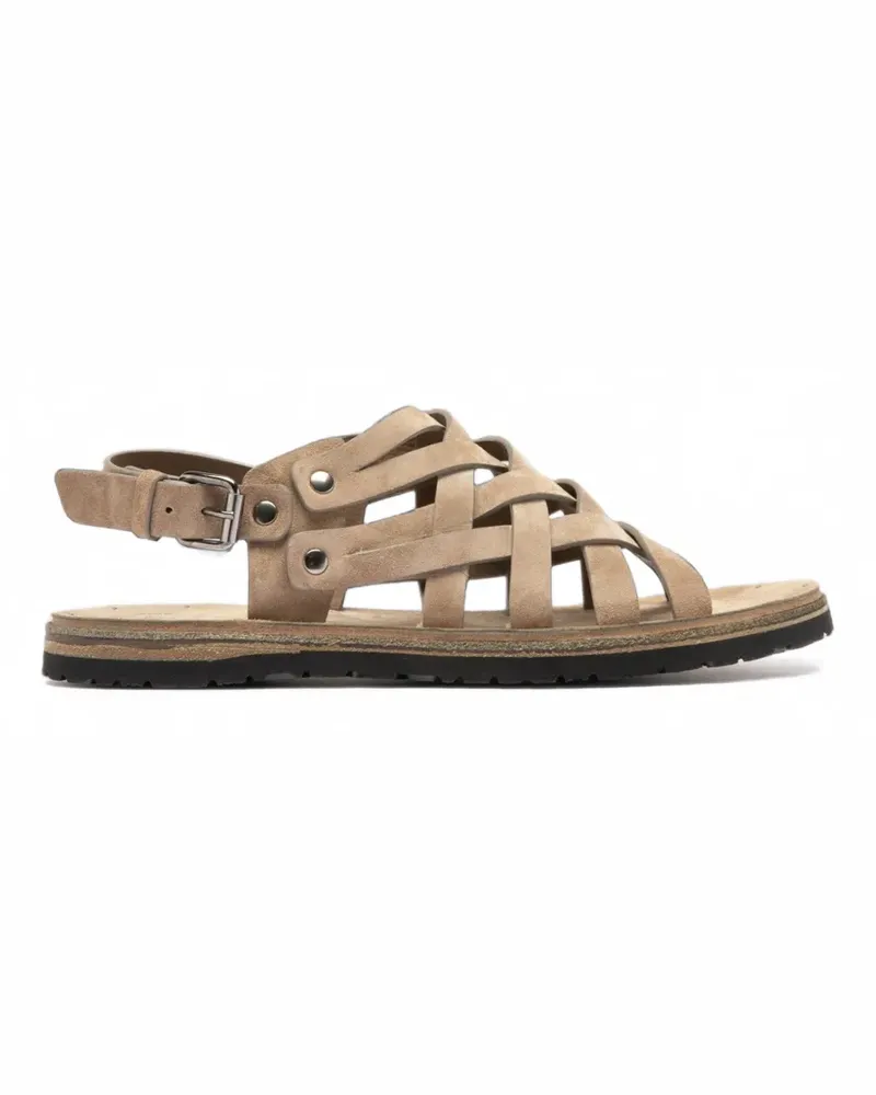 Officine Creative Italia Chios woven leather sandals - Nude Nude