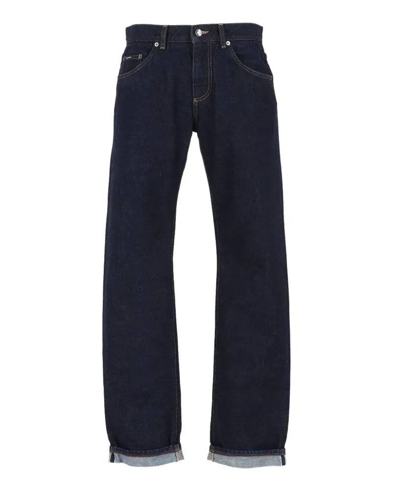 Dolce & Gabbana Jeans mit Logo-Stickerei - Blau Blau