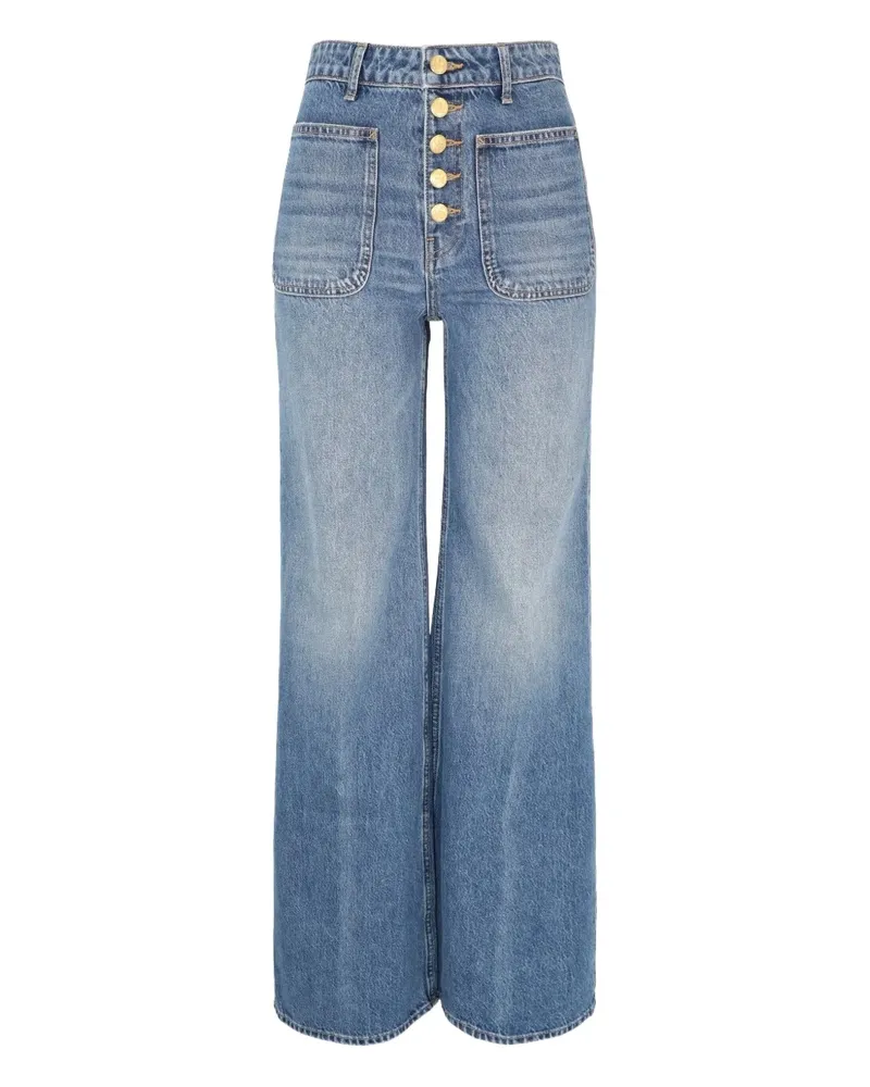 Ulla Johnson Geknöpfte Jeans - Blau Blau