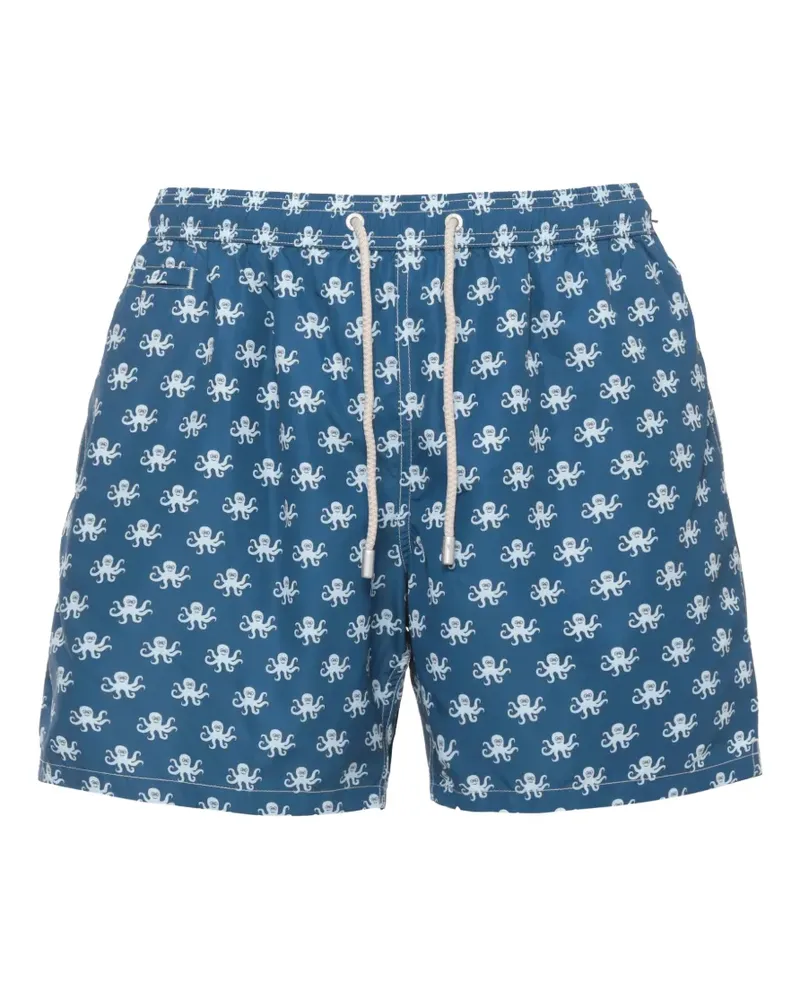 MC2 Saint Barth octopus-print swim shorts - Blau Blau
