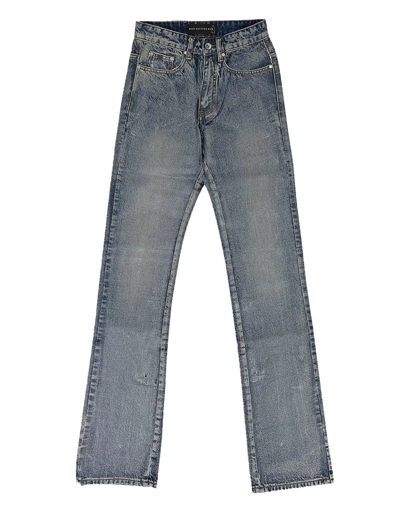 WHO DECIDES WAR Ausgeblichene Jeans - Blau Blau